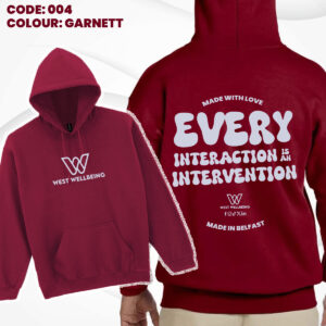 Garnett West Wellbeing Hoodie – Every Interaction is an Intervention
