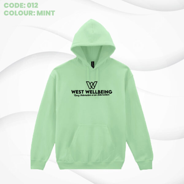 Mint West Wellbeing Hoodie – Classic Logo